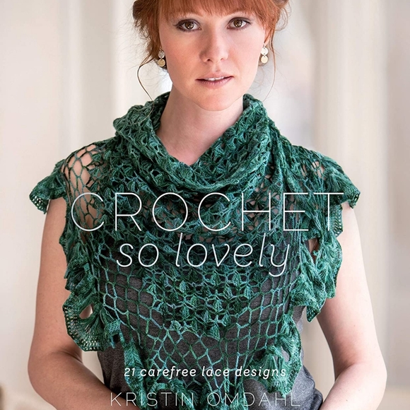 CROCHET SO LOVELY 21 Carefree Lace Designs Book by Kristin Omdahl DYI - Picture 5 of 5